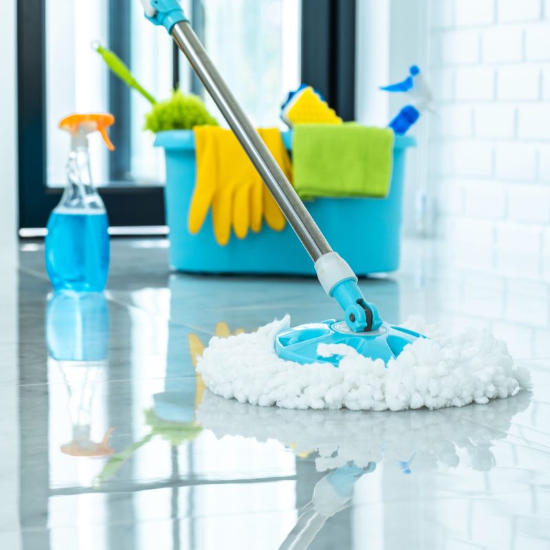 Professional floor cleaning in Gilbert, Arizona