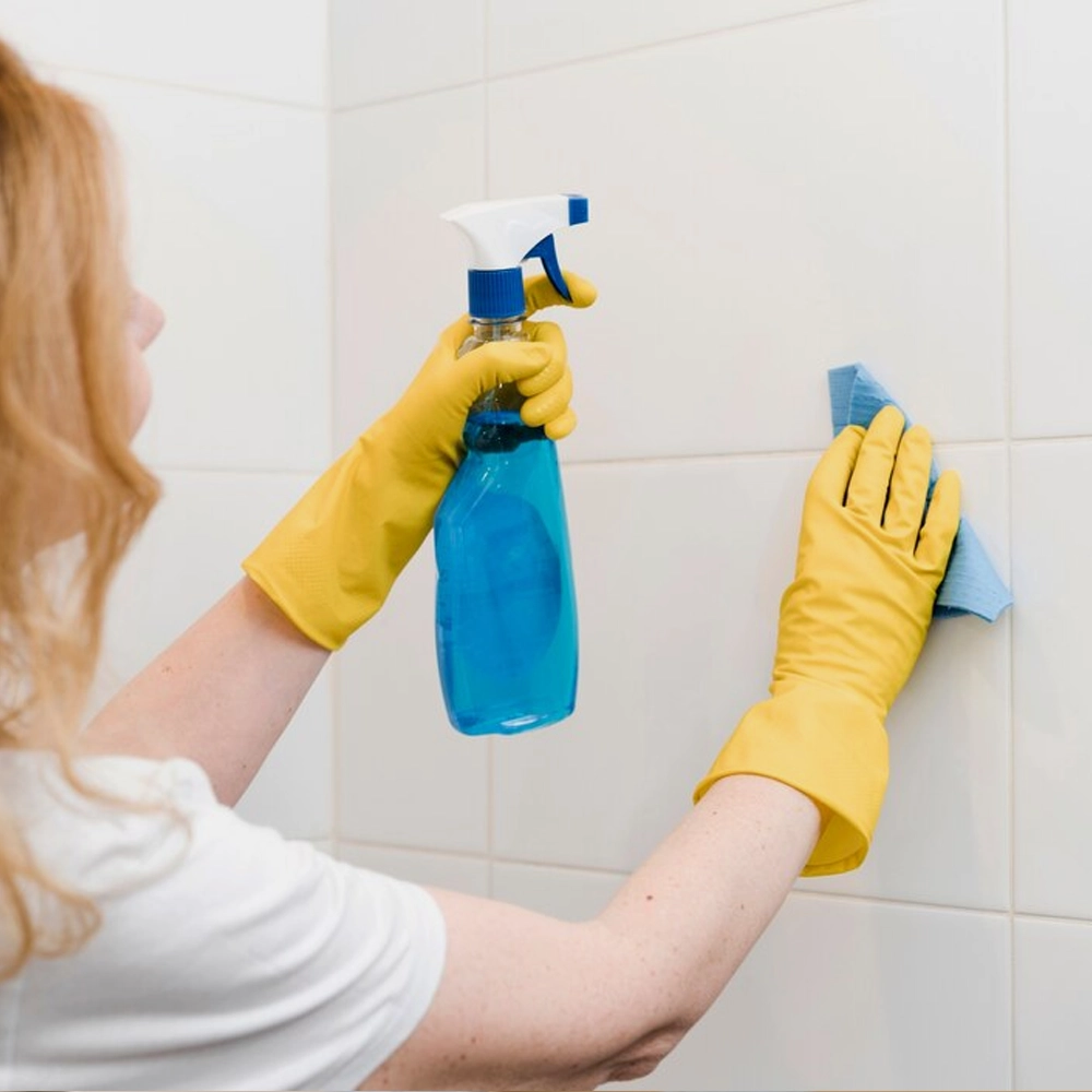 Professional shower cleaning service by Crystal Home Cleaning in Gilbert, Arizona